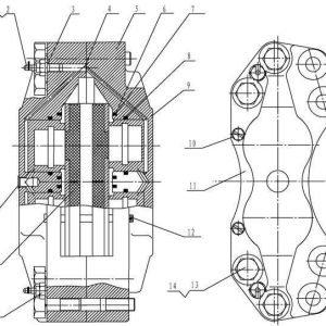 LG9378ZF AXLE SYSTEM DISK BRAKE(371328)
