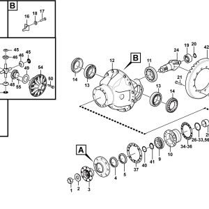 LG958F Axle system Final drive 2