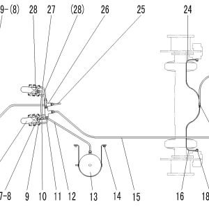 LG938ZF BRAKE SYSTEM SERVICE BRAKE ASSEMBLY