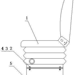 LG938ZF CAB GROUP SEAT ASSEMBLY