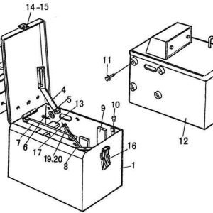 LG938ZF CONVER SYSTEM BATTERY CASE ASSEMBLY