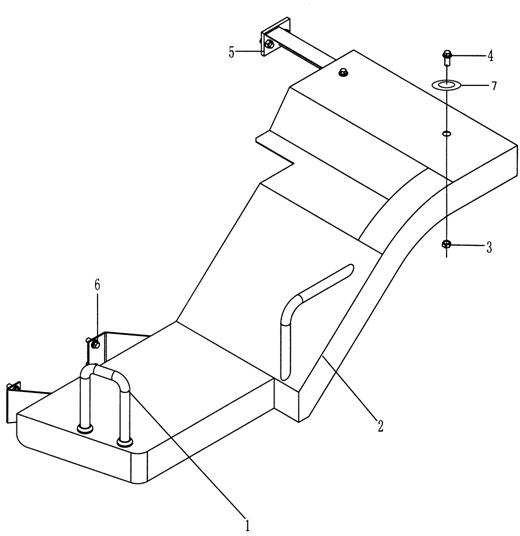 LG938ZF CONVER SYSTEM LEFT BENCH ASSEMBLY