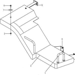 LG938ZF CONVER SYSTEM RIGHT BENCH ASSEMBLY