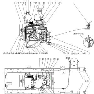 LG938ZF DIESEL ENGINE ASSEMBLY