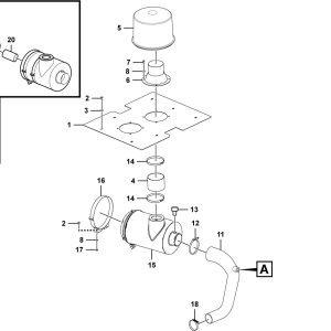 LG958F Diesel engine system Assembly compound
