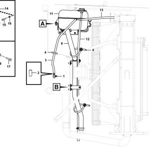 LG958F Diesel engine system Expansion tank