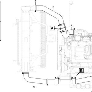 LG958F Diesel engine system Pipe