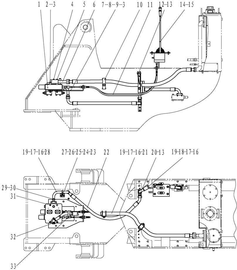 LG933 HYDRAULIC CONTROL ASSENBLY