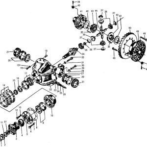 LG933 REAR AXLE MAIN DRIVE ASS’Y