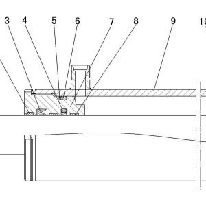 LG938ZF STEERING SYSTEM STEERING CYLINDER