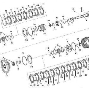 LG938ZF TRANSMISSION SYSTEM CLUTCH PARTS