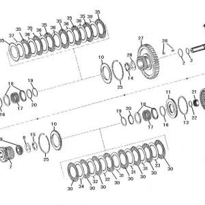 LG938ZF TRANSMISSION SYSTEM CLUTCH PARTS1