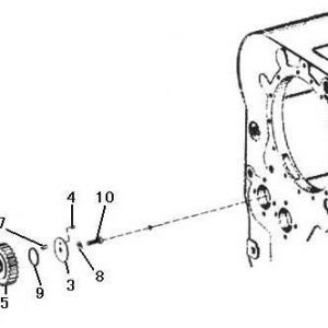 LG938ZF TRANSMISSION SYSTEM IDLER PARTS