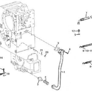 LG938ZF TRANSMISSION SYSTEM OIL SUCTION TUBE PARTS