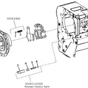 LG938ZF TRANSMISSION SYSTEM PRESSURE VALVE PARTS