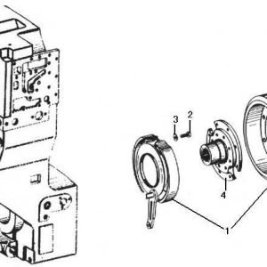 LG938ZF TRANSMISSION SYSTEM STOP BRAKE STAFF PARTS