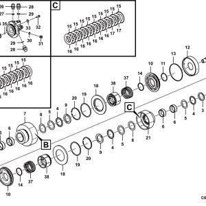 LG958F Transmission system KFR Clutch