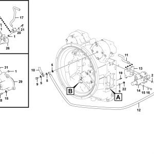 LG958F Transmission system Lubricating system