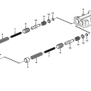 LG958F Transmission system Pressure reducing valve