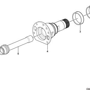 LG958F Transmission system Stator housing