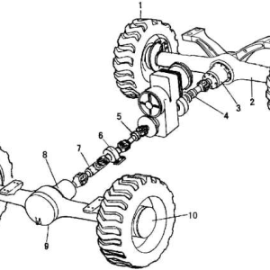 LG968 AXLE SYSTEM