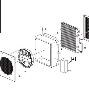 LG958F Air conditioner system Condenser