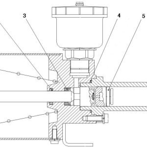 LG956L BRAKE SYSTEM BRAKE BOOSTER