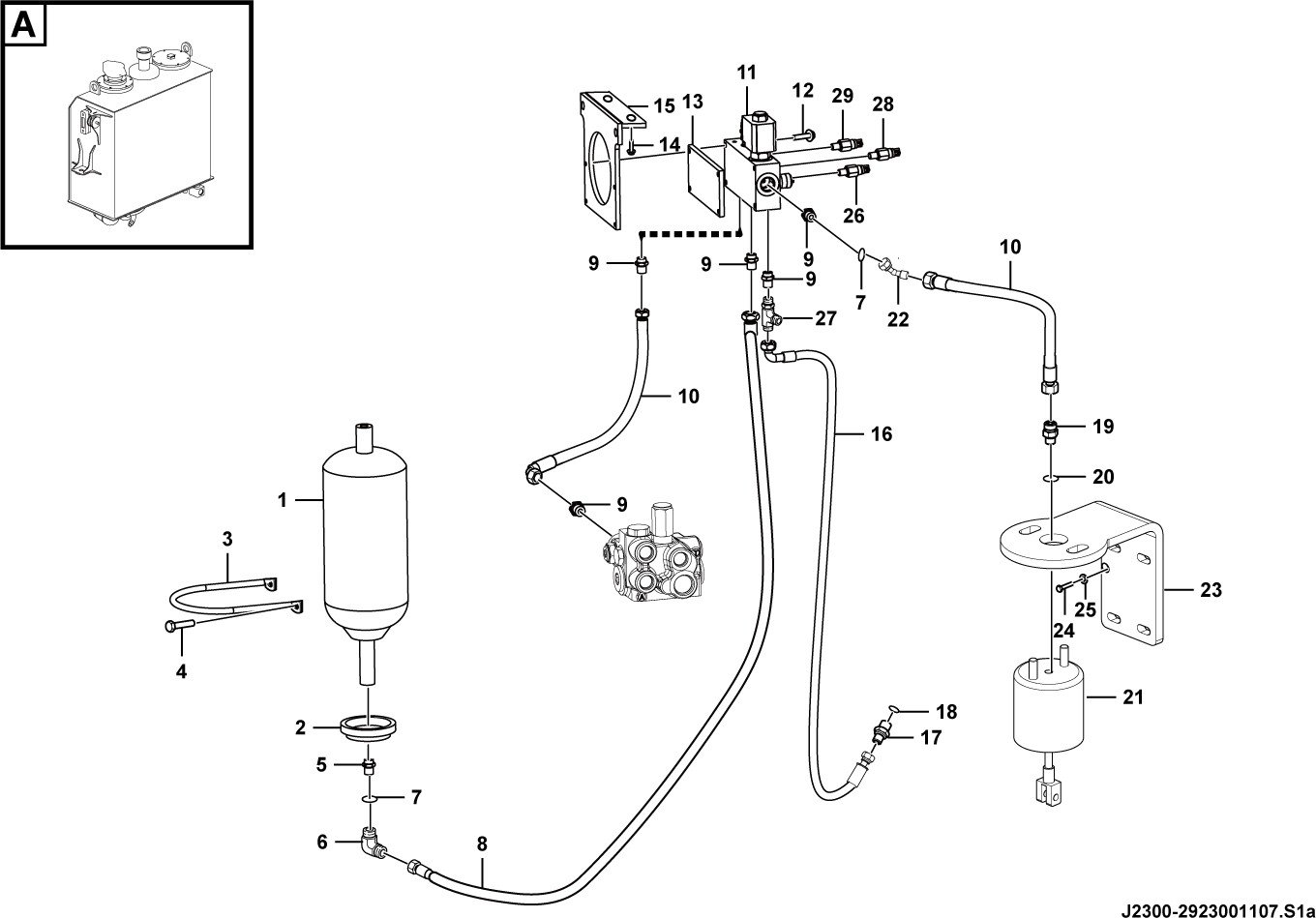LG958F Brake system Stopping device