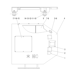 LG956L CAB GROUP OPERATE BENCH
