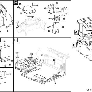 LG958F Cab group Cab accessory