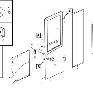 LG958F Cab group Door