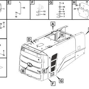 LG958F Cover system Bonnet