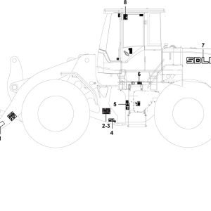 LG958F Cover systemv Decal set
