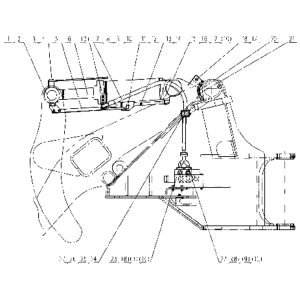 LG968 DUMP CYLINDER ASSEMBLY