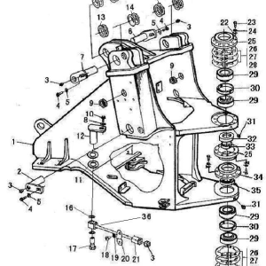 LG956L FRAME FRONT FRAME AND ACCESSORIES