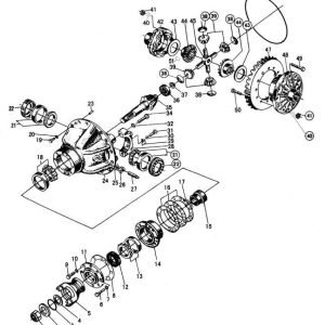 LG968 FRONT AXLE MAIN DRIVE ASS’Y