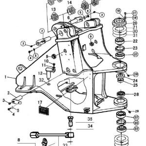 LG968 FRONT FRAME
