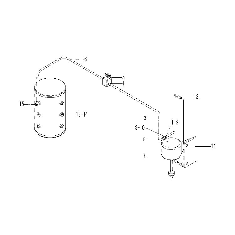 LG968 PARKING BRAKE SYSTEM