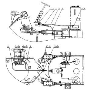 LG968 STEERING GEAR ASSEMBLY