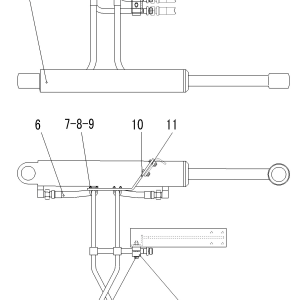 LG956L STEERING SYSTEM STEERING CYLINDER ASSEMBLY