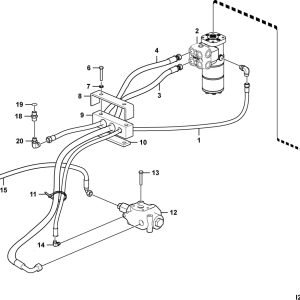 LG958F Steering system Steering gear system