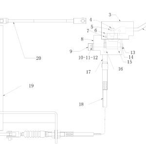 LG956L TRANSMISSION CONTROL SYSTEM TRANSMISSION CONTROL SHAFT