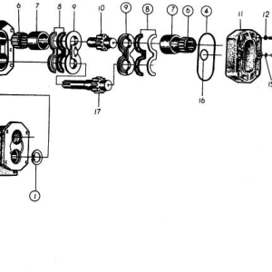 LG968 WORKING GEAR PUMP
