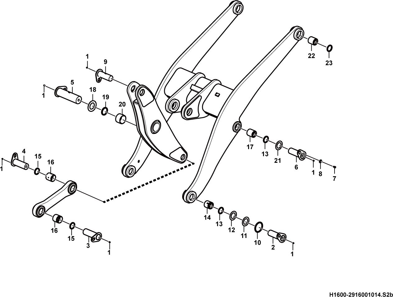 LG958F Working equipment Accessories