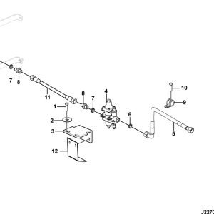 LG956F Brake system Water separator