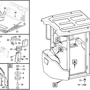 LG956F Cab group Cab accessories