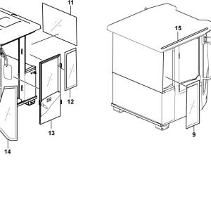 LG956F Cab group Cab assembly2