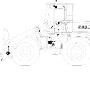 LG956F Cover system Decal set