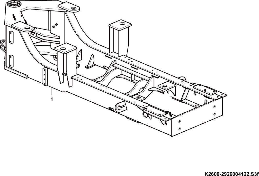 LG956F Frame Rear frame system