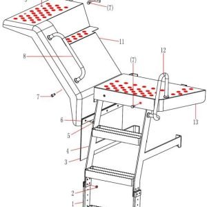 LG968 RIGHT BENCH GROUP